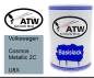 Preview: Volkswagen, Cosmos Metallic 2C, U8X: 500ml Lackdose, von ATW Autoteile West.